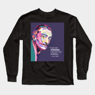 Best quotes from salvador dali in WPAP Long Sleeve T-Shirt